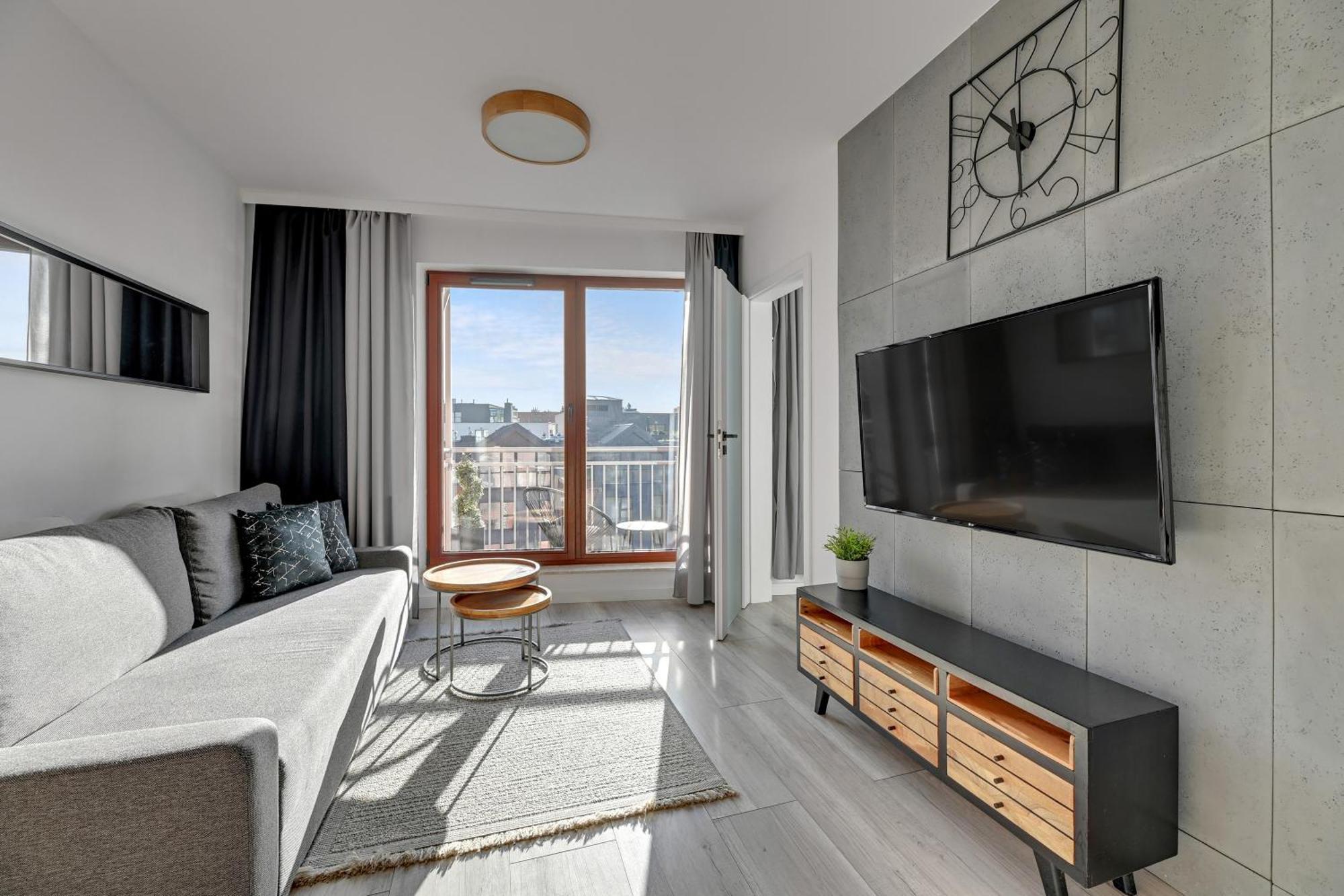 Apartament Waterlane Island - Riverview Pool, & Gym By Downtown Gdańsk