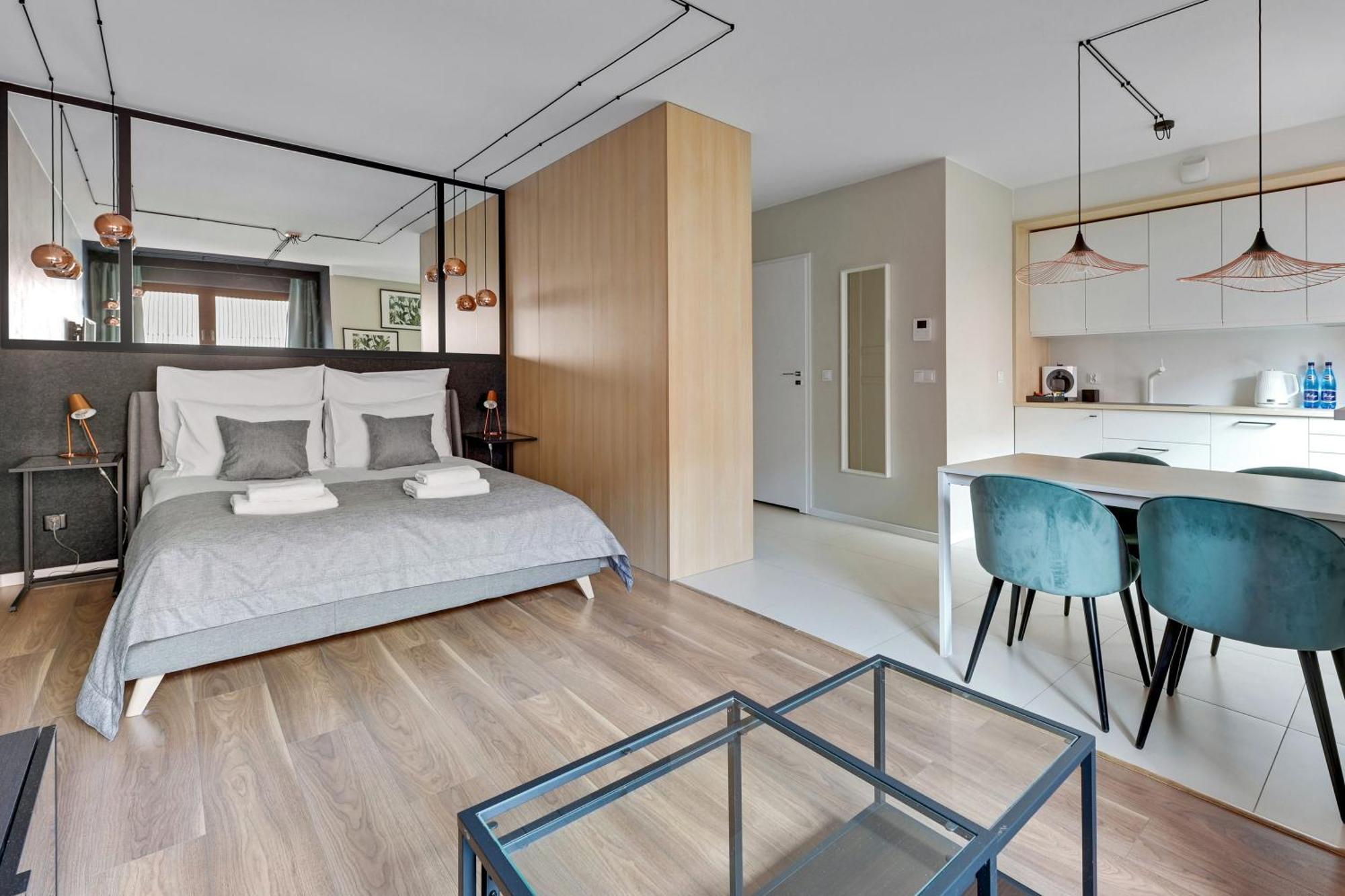 Apartament Waterlane Island - Riverview Pool, & Gym By Downtown Gdańsk